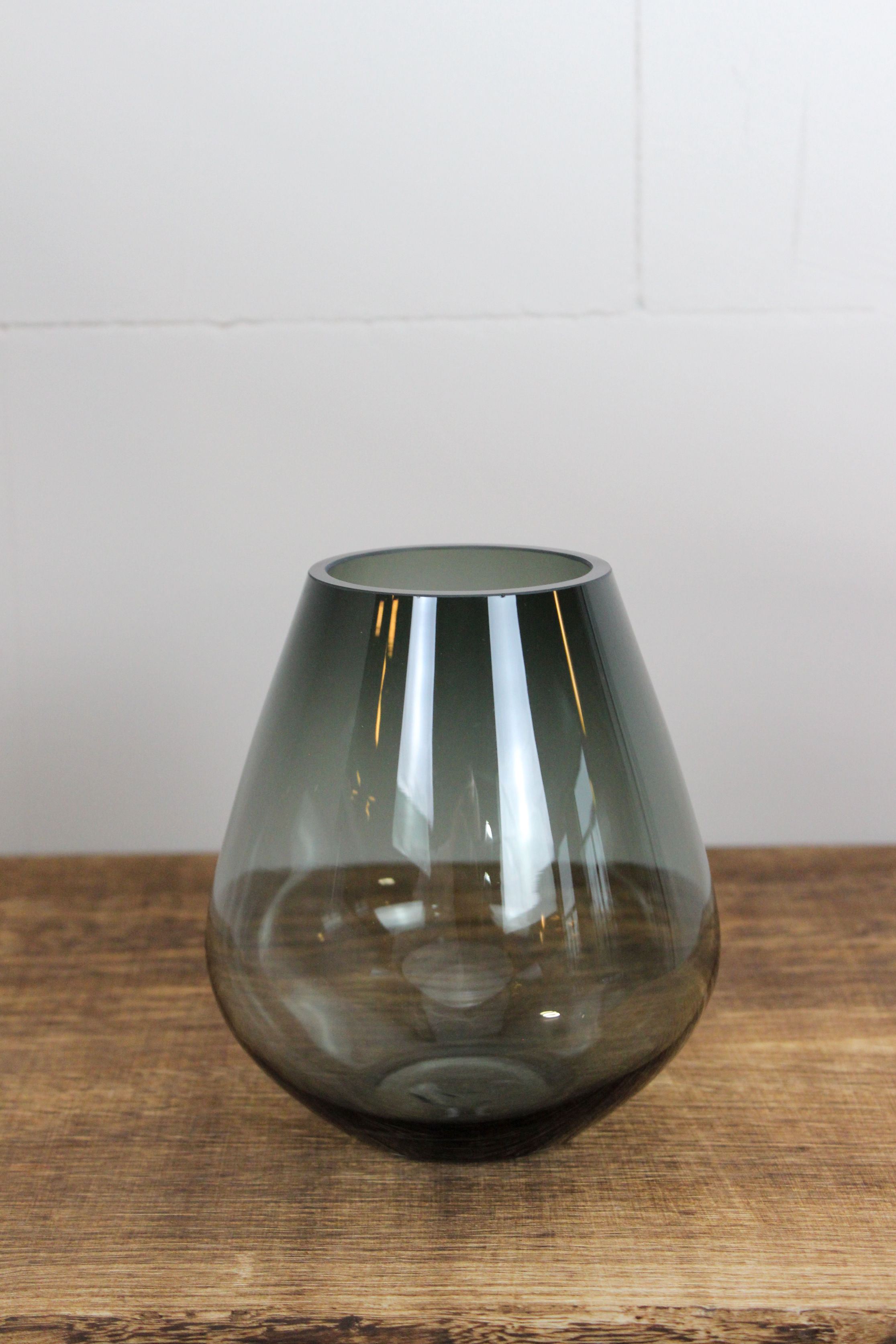 Schwarzes Windlicht Fiete - Mittel