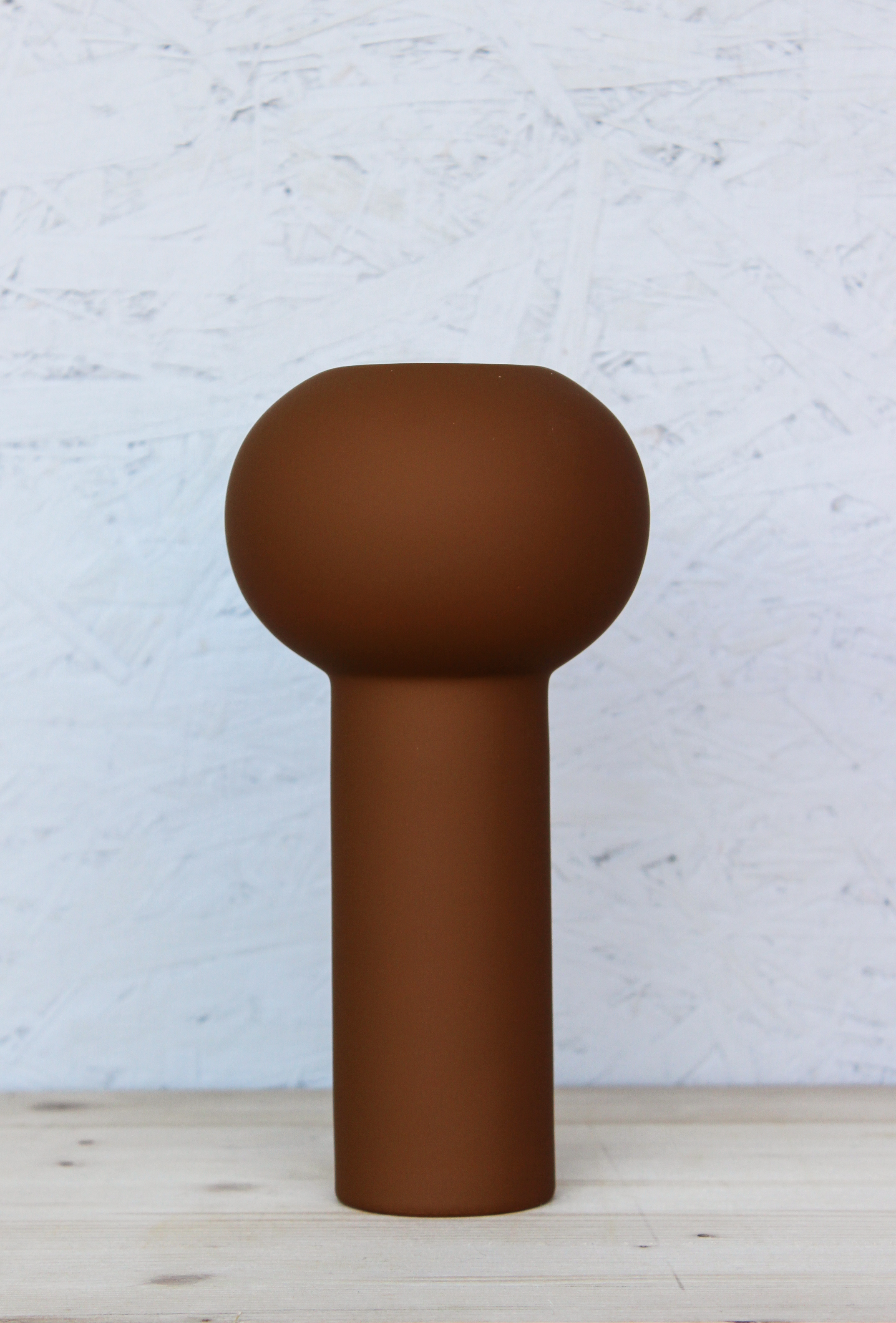 Kleine Pillar Vase - Caramel
