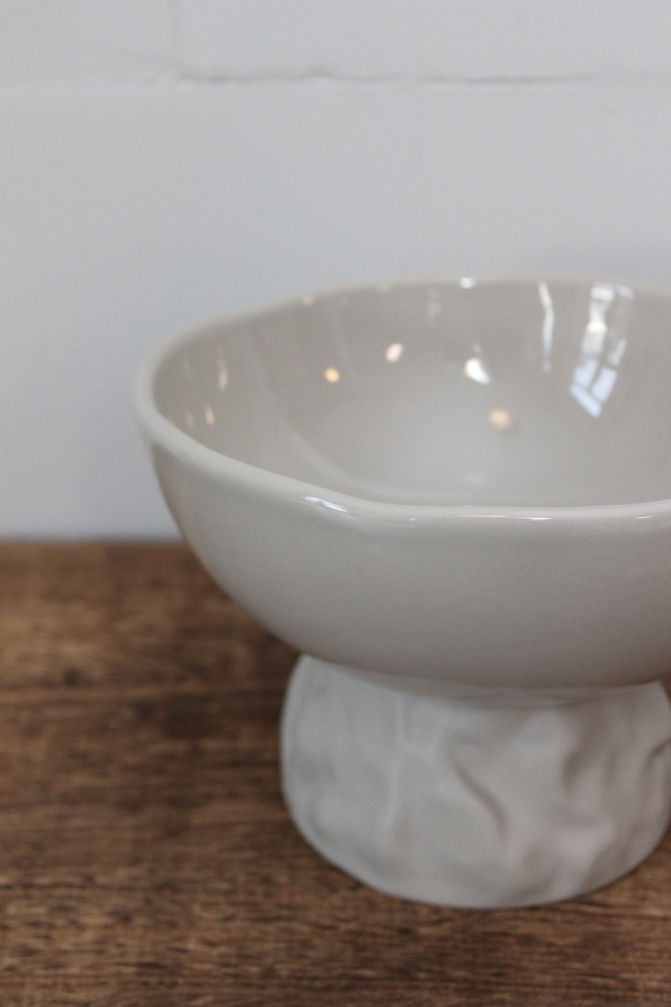 Schale Vince groß - greige