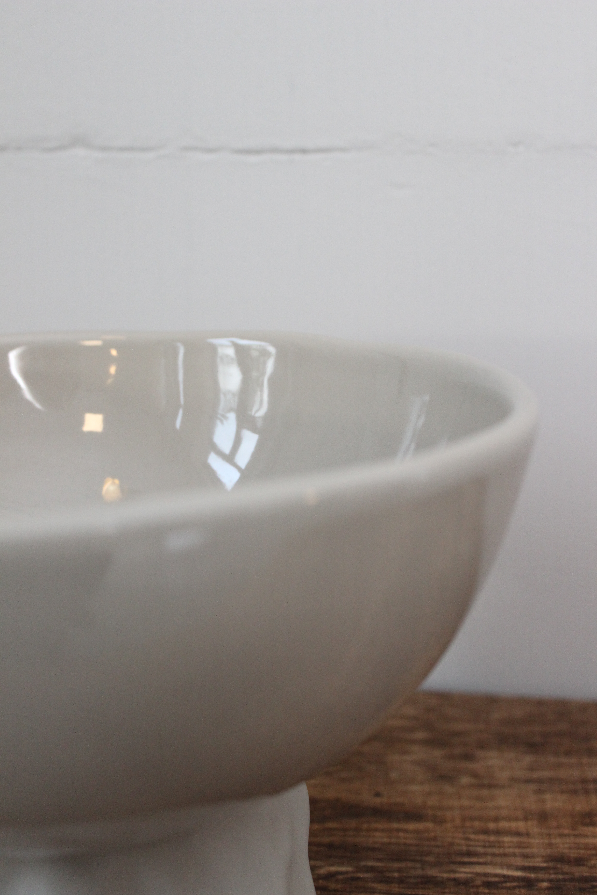 Schale Vince groß - greige