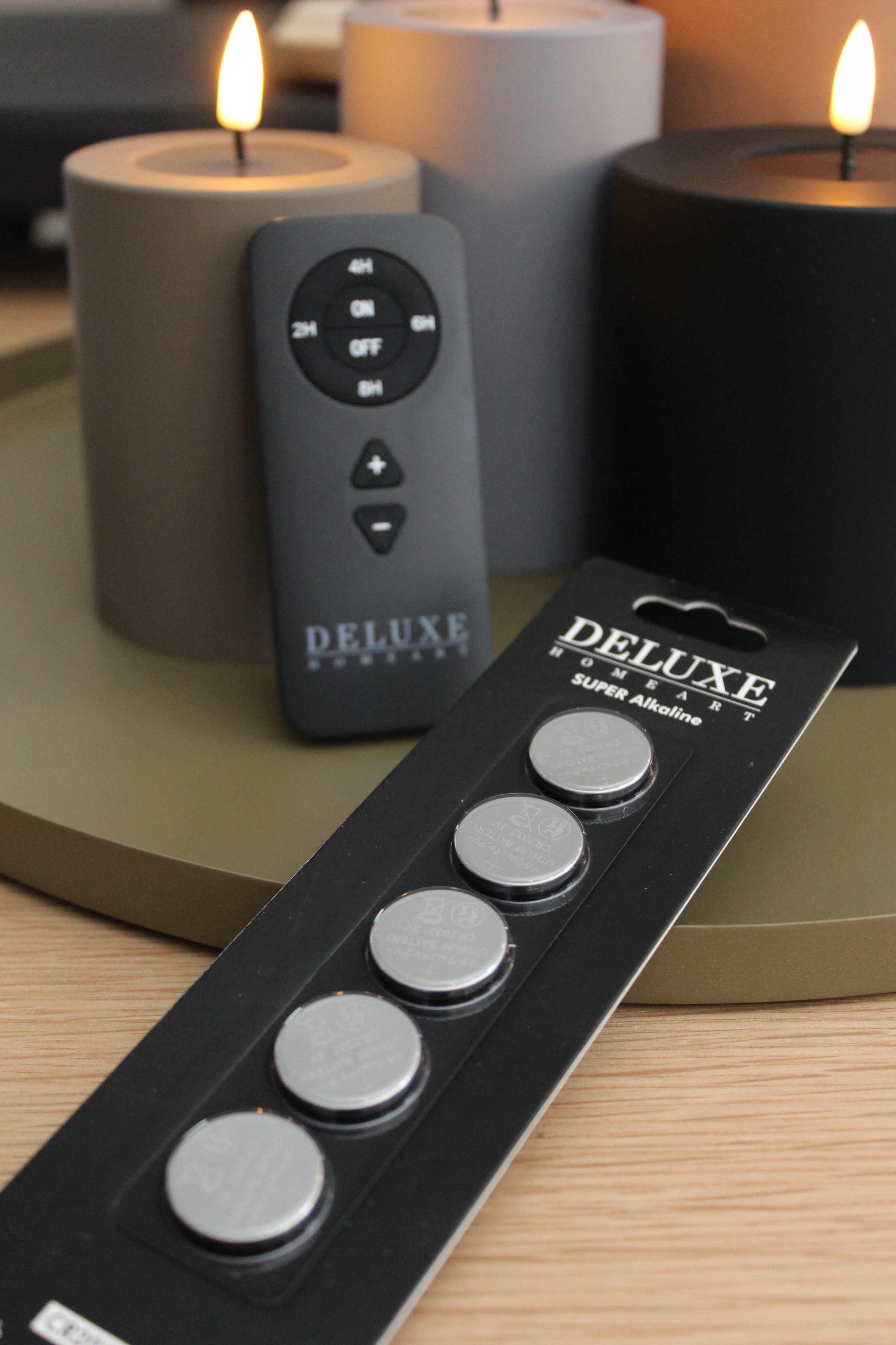 Batterien für Fernbedienung der LED Kerzen