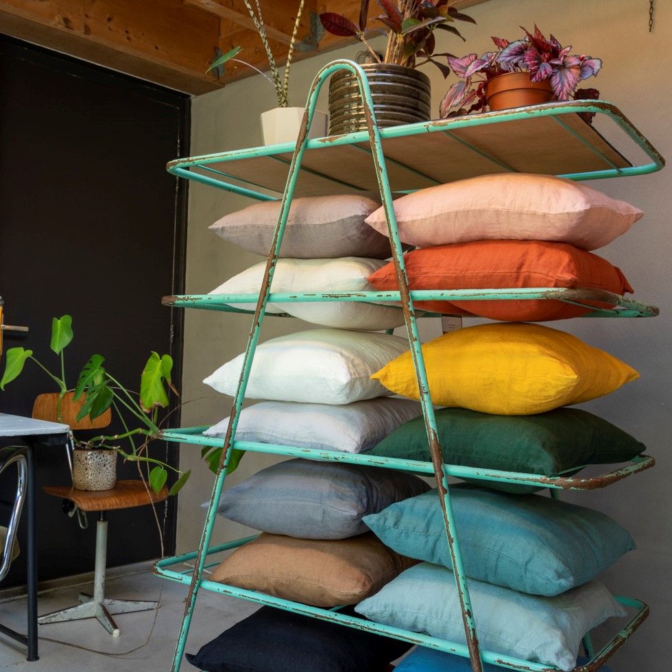 Kissen Line - Karamell